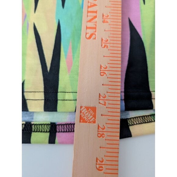 NEW iEDM Tiger Stripe Tunic Dress Womens Size Med Colorful Sleeveless Pullover - Picture 11 of 11